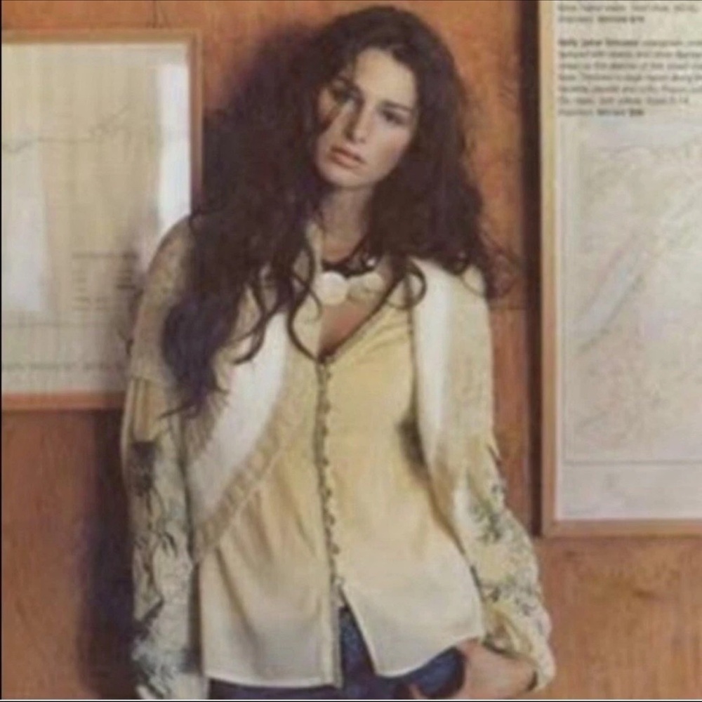 Anthropologie Sleeping on Snow Utopia Angora Wool Blend Shrug Cardigan Sweater S